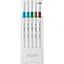 Набор лайнеров Uni Emott Fine Line Island Color 0.4 мм 5 цветов (PEM-SY/5C.04IC) - миниатюра 1