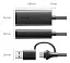 Адаптер для сетевого кабеля UGREEN CM650 USB C+USB A to RJ45 Gigabit Ethernet Adapter 1000Mbps для MacBook Pro - миниатюра 5