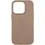 Шкіряний чохол Leather Case (AAA) with MagSafe and Animation для Apple iPhone 15 Pro (6.1) Taupe - мініатюра 1