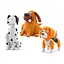 Набор пластилина "Собаки-Друзья: Далматинец Турбо, Лабрадор Ням-Ням, Бигль Воки" ЛИПАКА 60058-UA01 самостоятельно затвердевает - миниатюра 3
