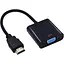 Адаптер STLab HDMI - VGA black (U-990 Pro BTC) - мініатюра 1