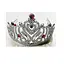 Святкова дитяча корона 8 см KA-23-571/1 - мініатюра 1