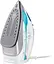 Гладильный паровой утюг ARDESTO IR-C2228-TQ с керамическим покрытием подошвы 280мл 2200Вт Голубой/Белый - миниатюра 2