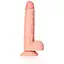 Фалоімітатор RealRock Straight 8" 20,5 см (тілесний) - мініатюра 1