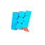 MoYu Meilong 3C 3x3 Cube stickerless. Кубик 3х3 без наклеек Мейлонг 3С MF8888B - миниатюра 2