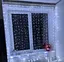 Гирлянда штора Водопад 720 led 3х3м (прозрачный провод, 15 нитей) Холодный белый - миниатюра 4