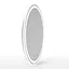 Дзеркало кругле 60*60см з підсвічуванням, диммером, підігрівом дзеркала Volle 16-21-600, Білий матовий - мініатюра 3