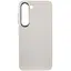 Шкіряний чохол Bonbon Leather Metal Style для Samsung Galaxy S23+ Білий / White - мініатюра 1