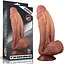 Фаллоимитатор LoveToy Dual layered Platinum Silicone 24.5 см телесный - миниатюра 1