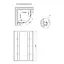 Душевая кабина Lidz Latwa SC80x80.SAT.MID.GR LLSC8080SATMIDGR2 - миниатюра 2