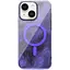 Чохол TPU Epik Shiny Mountain (MagFit) для Apple iPhone 14/13 (6.1) Purple - мініатюра 1