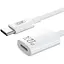 Кабель перехідник з Lightning мама на Type-C тато XO NB-R268a 17w - мініатюра 1