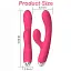 Жіночий вібратор Кролик G Spot Вібратор 10 потужних режимів для жінок Стимулятор Секс-іграшка для жінок - мініатюра 2