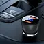 АЗП Acefast B7 QC3.0 45W (2USB-A) Transparent black - мініатюра 3