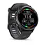 Смарт-годинник Garmin Forerunner 970 з вуглецево-сірим титановим безелем DLC, чорним корпусом і чорним ремінцем - мініатюра 2