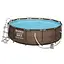 Басейн каркасний 56709 фільтр-насос, сходи, в коробці - мініатюра 1