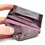 Небольшой женский кожаный кошелек Grande Pelle 8х10х2 см acs0032197 - миниатюра 7