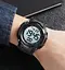 Чоловічий спортивний годинник Skmei 1886 (Чорний з білим) - мініатюра 6