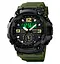 Наручний годинник чоловічий Skmei 1637 Army Green, 1637AG (18439) - мініатюра 2
