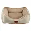 Диван для животных Пухнастики Agility Софа съемный чехол на молнии 60х50х20 см бежевый - миниатюра 1