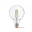 LED лампа VIDEX Filament G95FD 7W E27 4100K дімерна - мініатюра 2