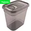 Уцінка. Контейнер Violet House 0372 Transparente Black 2 л (0372 Transparente Black д/сипучих 2 л) - мініатюра 1