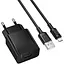МЗП Borofone BAS71A Source 10.5W (1USB-A) + кабель USB to MicroUSB Black - мініатюра 2