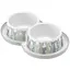 Moderna Double Trendy Dinner Maasai 2х350 мл модерна подвійна миска для котів, дизайн Масаї - мініатюра 1