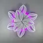 Потолочная LED люстра белая на 9 лепестков Line.F RGB подсветка Нет - миниатюра 3