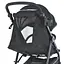 Детская прогулочная коляска-книга Bambi M 5723 Viva Black Черная - миниатюра 6