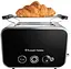 Тостер Russell Hobbs Distinctions 2-Slice 1670 Вт пластик підігрів розморозка чорний - мініатюра 3