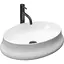 Умивальник Rea Angela накладний білий REA-U9634, Білий - мініатюра 1
