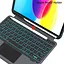 Чохол ROOFEI для iPad 10-го покоління (10,9 дюйма, 2022 р.) зі знімною клавіатурою: 7-колірне підсвічування, сенсорна панель - мініатюра 8