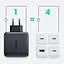 Зарядний пристрій 4xUSB 100W 3xUSB-C+USB-A Gan Tech Fast GAN Charger чорний CD226 Ugreen - мініатюра 8