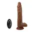 Реалистичный вибратор Baile Beautiful Encounter Bodach Remote Control 21 см коричневый - миниатюра 4