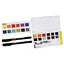 Набір Line and Wash Paint Pan 12 кольорів+пензель з резервуаром+2 лінери Derwent - мініатюра 3
