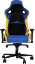Геймерское кресло GT Racer синее с желтым (X-0724 Blue/Yellow) - миниатюра 2