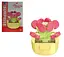 3D конструктор Flowers Красный кактус в горшке на 54 детали (25-102) - миниатюра 3