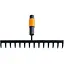 Грабли для грунта 14 зубов Fiskars QuikFit 135511 (1000653) - миниатюра 1