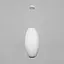 Дизайнерський світильник із полімерним овальним абажуром Ø28x55 см Line F AK05-280 x 550 Білий - мініатюра 6