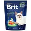 Сухий корм Brit Premium Cat by Nature Sterilized Salmon для стерилізованих кішок, з лососем, 300 г - мініатюра 1