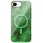 Чехол Epik TPU Shiny Mountain MagFit для Apple iPhone 16e 6.1 Green - миниатюра 1