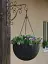 Уцінка. Горщик для рослин Keter Rattan hanging sphere з ланцюжком коричневий (7290106924567) - мініатюра 3