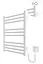 Электрический полотенцесушитель HF Greenwich 570x430 white matte 6.1.0300.06.WM, Белый матовый, универсальное (коннектор), Электронный - миниатюра 1
