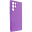 Чохол Silicone Cover Lakshmi Full Camera (AA) для Samsung Galaxy S25 Ultra Фіолетовий / Purple - мініатюра 1