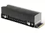 Радиатор з пасивним охолодженням для накопичувачив AXAGON CLR-M2XT heatsink for M.2 SSD - миниатюра 1