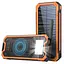 Зарядное устройство на солнечных батареях iBattery YD-888KW 30000mAh c фонариком и беспроводной зарядкой - миниатюра 3