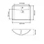 Умивальник VBI Busso 60 white врізний VBI-018045, Білий - мініатюра 3