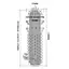 Насадка на член Penis Sleeve Clear 1 PRETTY LOVE BI-010045C 100578 - мініатюра 3