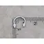 Серебряная серьга циркуляр для пирсинга Umax (септум/смайл/хеликс). 7042U - миниатюра 7
